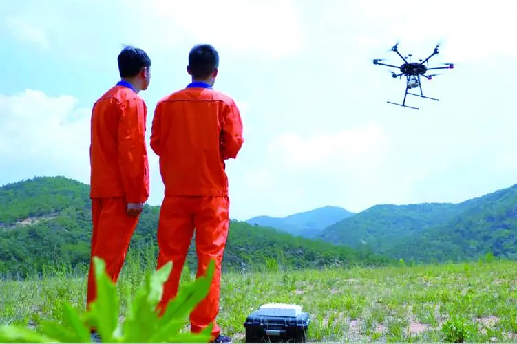 西峰无人机倾斜摄影巡检拍摄